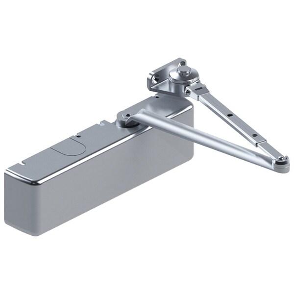 Hager Manual, Hydraulic, Hager Door Coordinators and Closers, Door Closer, Heavy Duty Aluminum 5100-MLT HO ALM - main